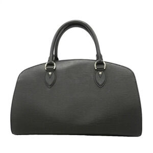 Louis Vuitton Pont Neuf Epi Leather Rounded Zip Handbag Black